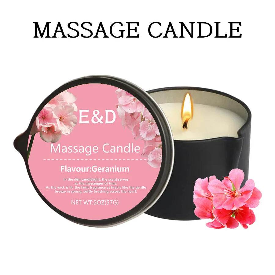 Aromatherapy Massage Oil Candle For Stress Relief - Sleep Galleria
