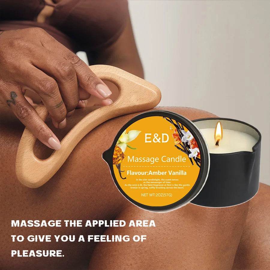 Aromatherapy Massage Oil Candle For Stress Relief - Sleep Galleria