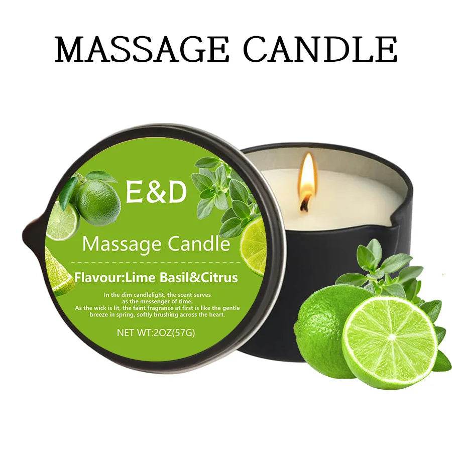 Aromatherapy Massage Oil Candle For Stress Relief - Sleep Galleria