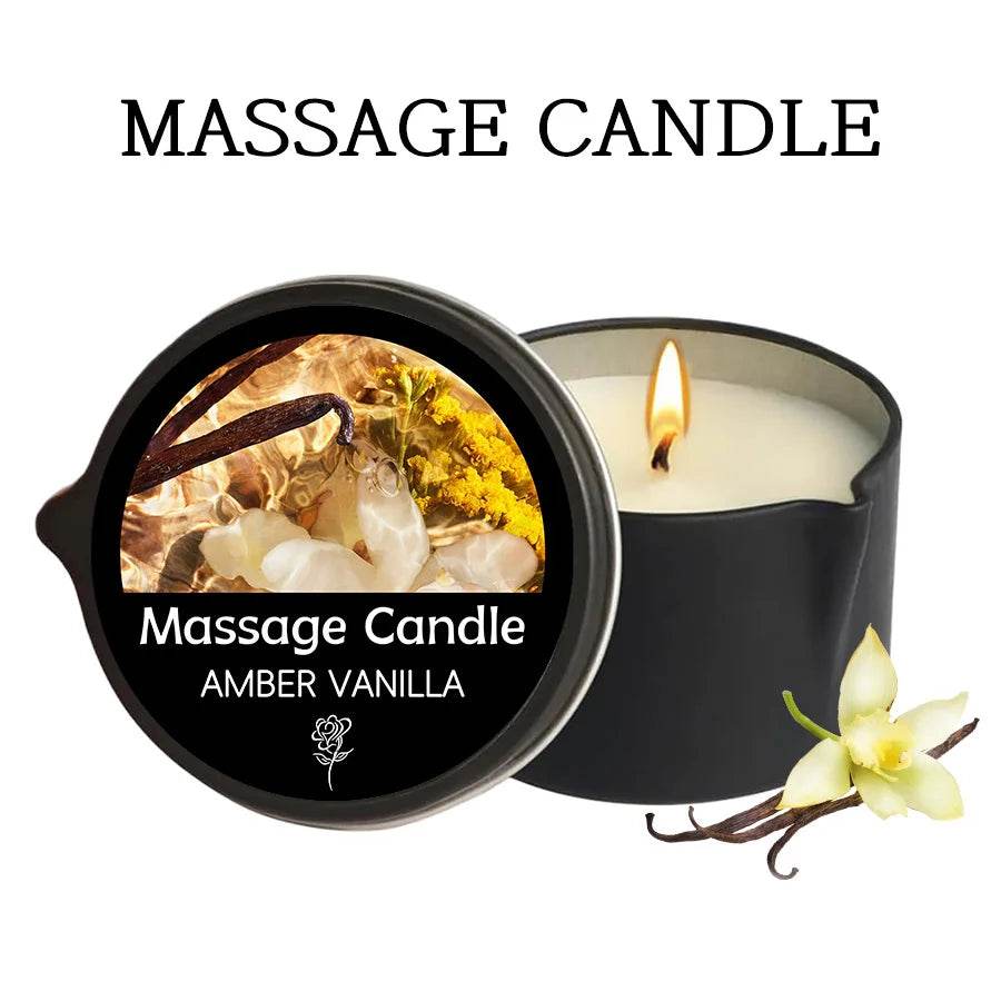 Aromatherapy Massage Oil Candle For Stress Relief - Sleep Galleria