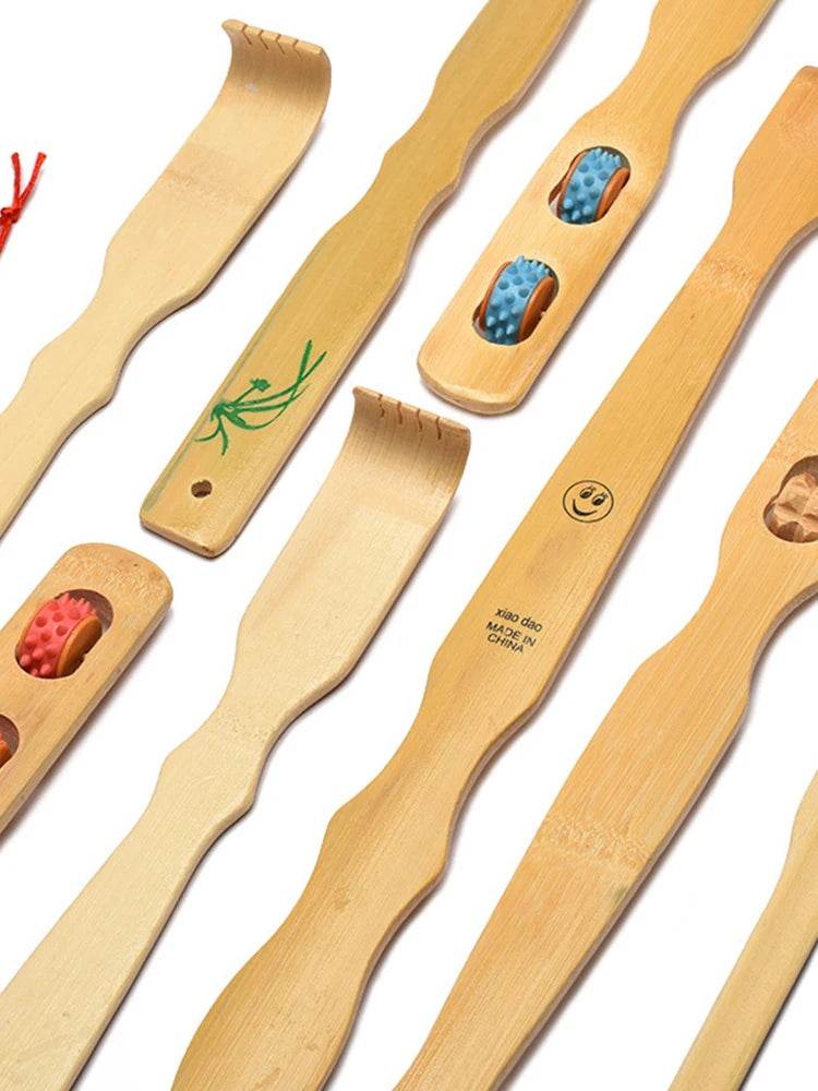 Bamboo Back Scratcher Manual Massage Relaxation Tool - Sleep Galleria