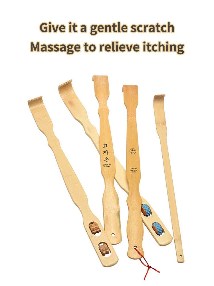 Bamboo Back Scratcher Manual Massage Relaxation Tool - Sleep Galleria