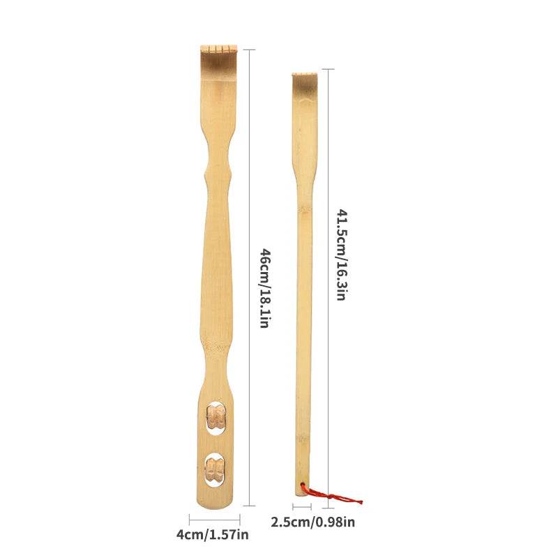 Bamboo Back Scratcher Manual Massage Relaxation Tool - Sleep Galleria