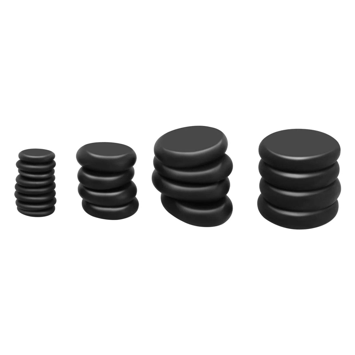 Basalt Massage Stones Heater Set – 12-Piece Therapy Kit - Sleep Galleria