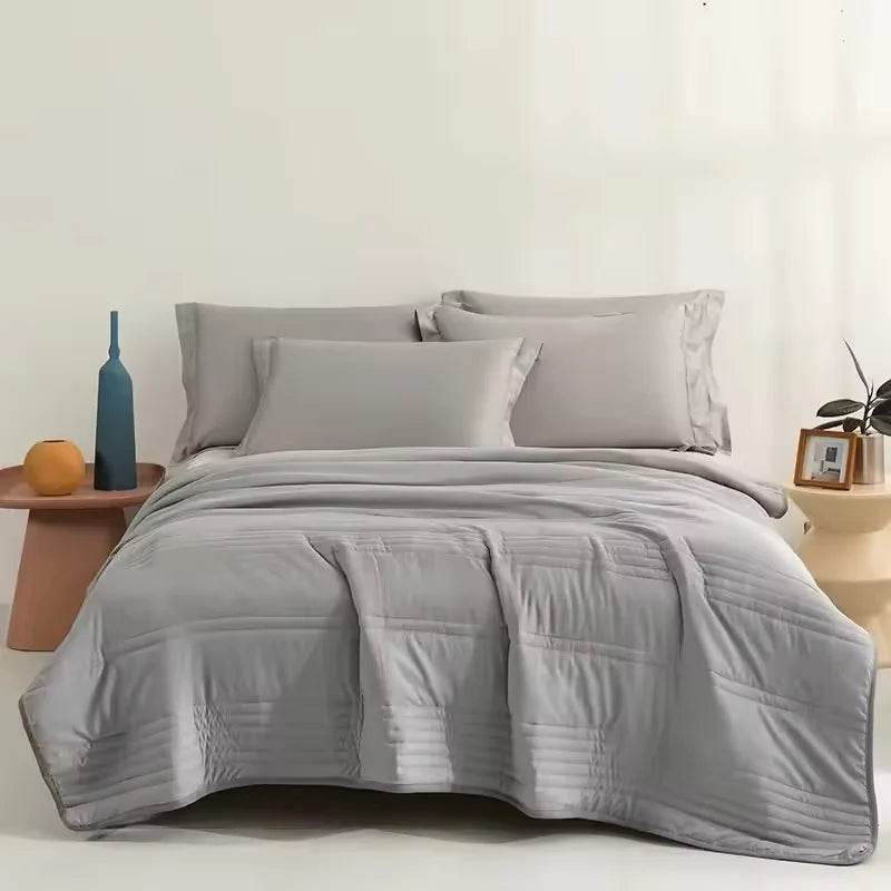 Breathable Lightweight Cooling Blanket Summer Quilt - Sleep Galleria