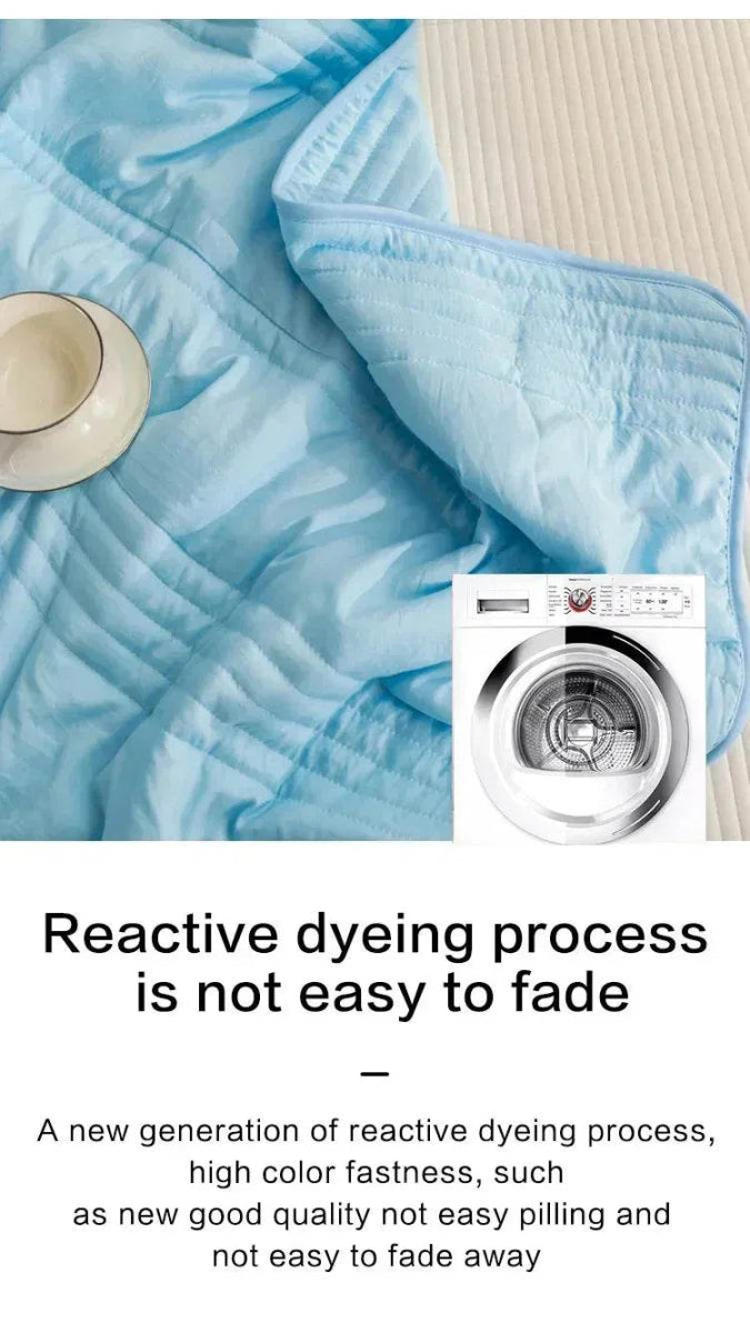 Breathable Lightweight Cooling Blanket Summer Quilt - Sleep Galleria