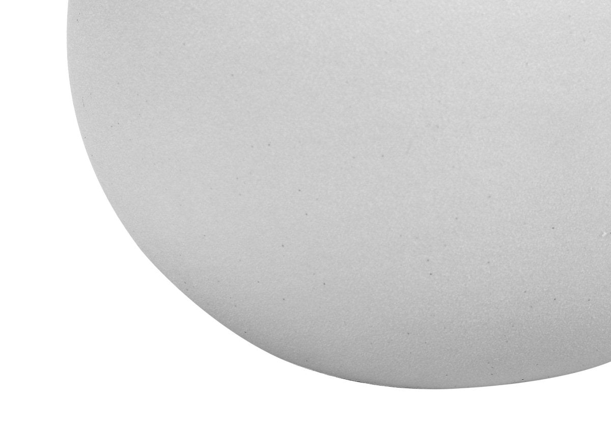 Contemporary Cream Ceramic Globe Table Lamp 16 Inch - Sleep Galleria