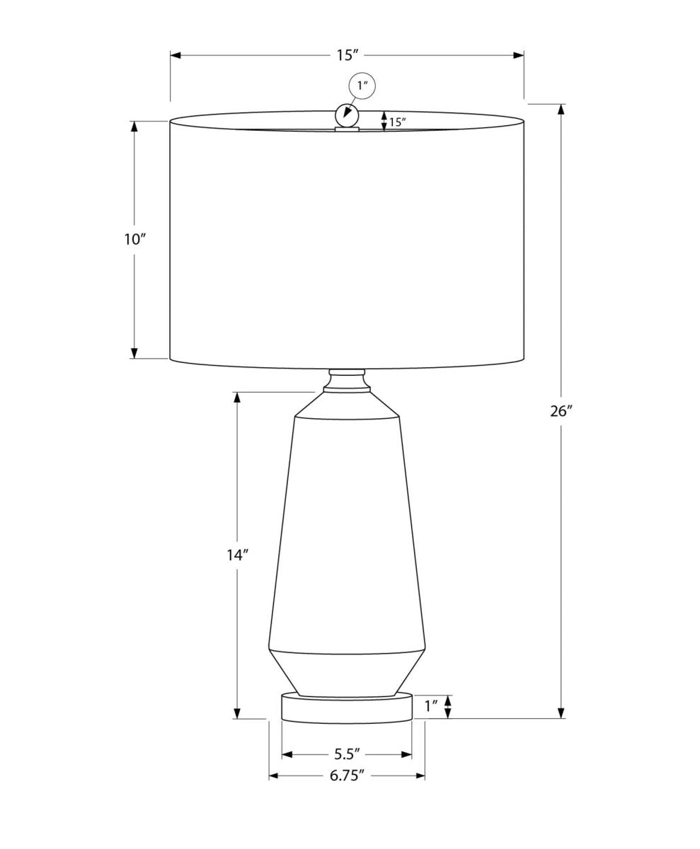 Contemporary Green Ceramic Table Lamp With Ivory Shade - Sleep Galleria