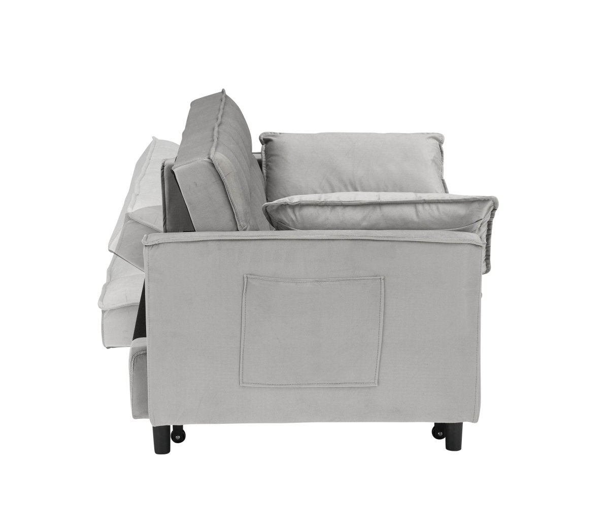 Convertible Velvet Loveseat Sofa Bed - Sleep Galleria