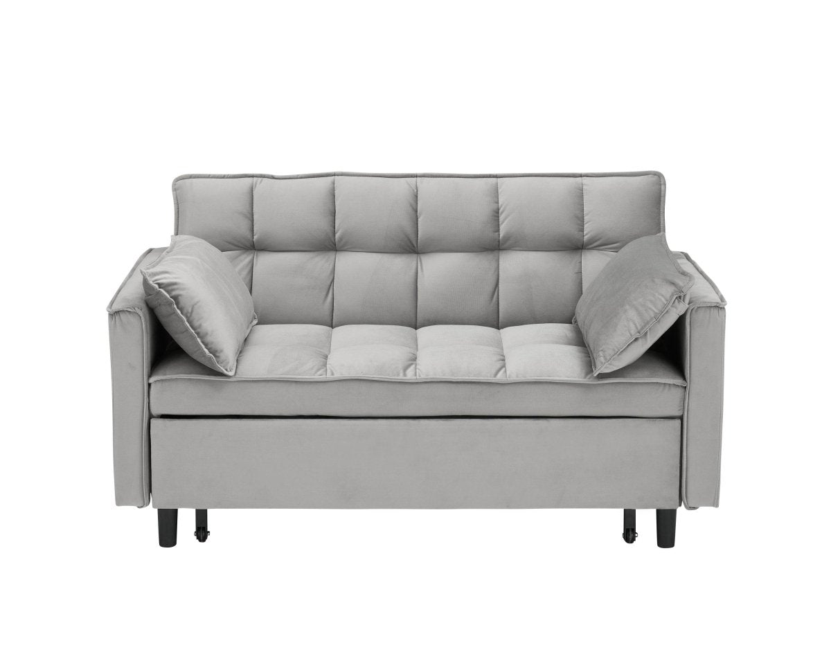 Convertible Velvet Loveseat Sofa Bed - Sleep Galleria