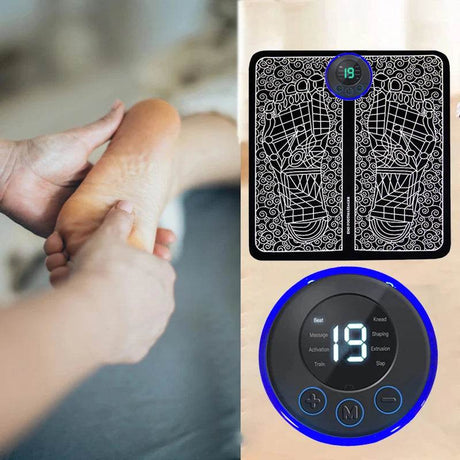 Electric Foot Massage Pad With Adjustable Intensities - Sleep Galleria