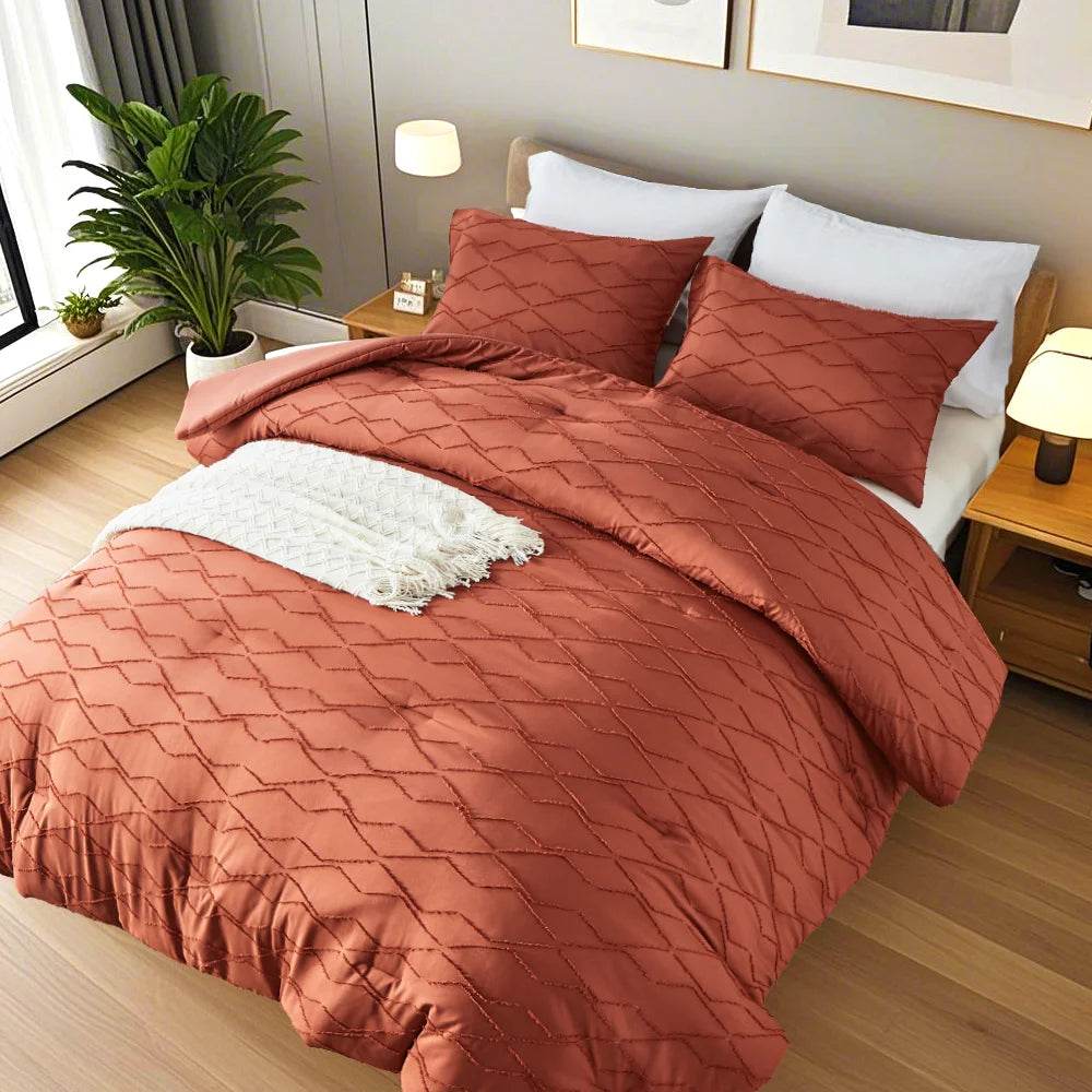 Extra Soft 3-Piece Microfiber Quilt And Pillowcase Set - Sleep Galleria