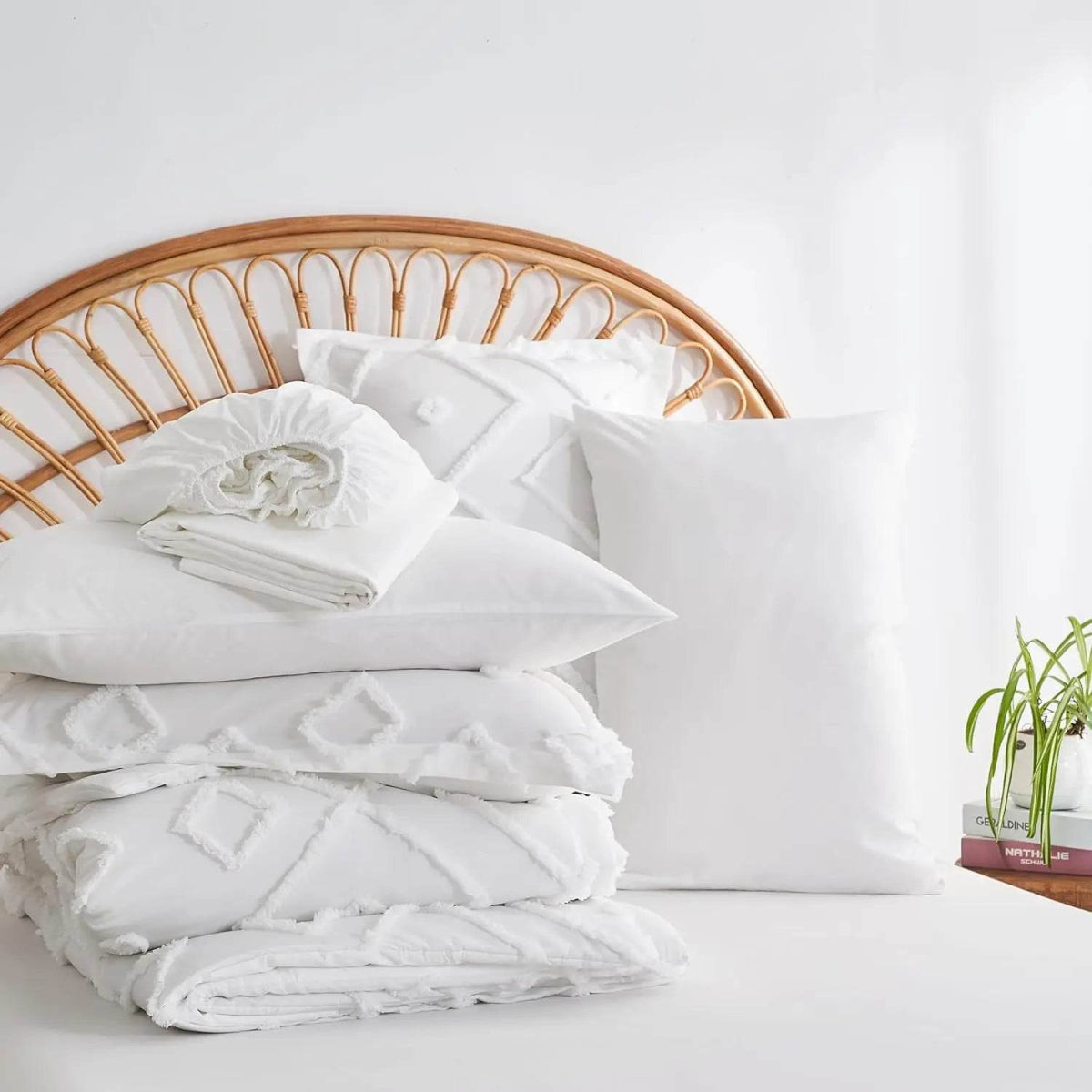 Extra Soft Tufted Microfiber Comforter Bedding Set - Sleep Galleria