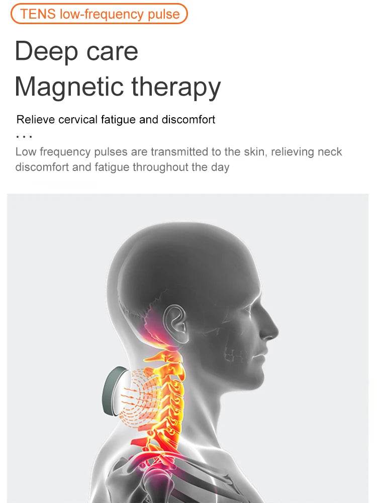 Four-Head Composite Neck Massager With Heating Vibration - Sleep Galleria