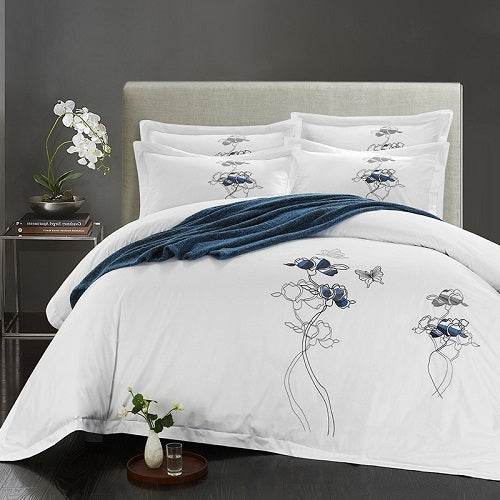 Four-Piece Pure Cotton Twill Comforter Set - Sleep Galleria