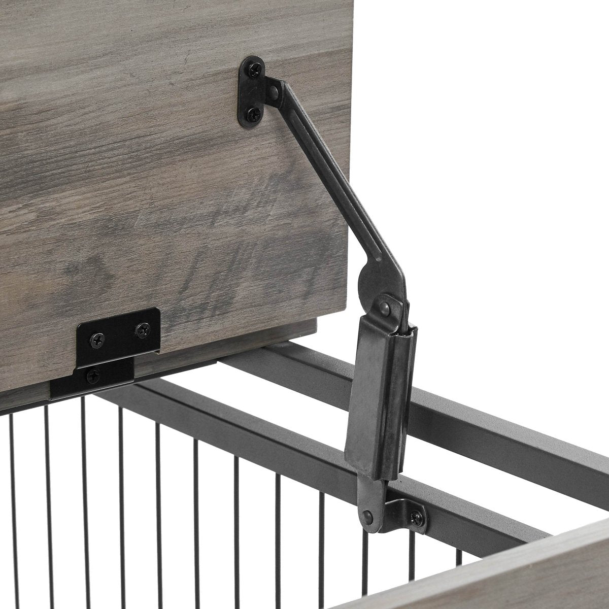 Furniture Style Dog Crate With Rolling Casters And Double Doors - Sleep Galleria