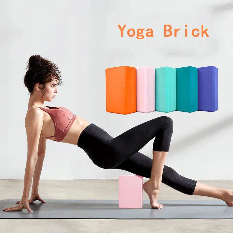 High-Density EVA Yoga Block For Pilates Stretching - Sleep Galleria