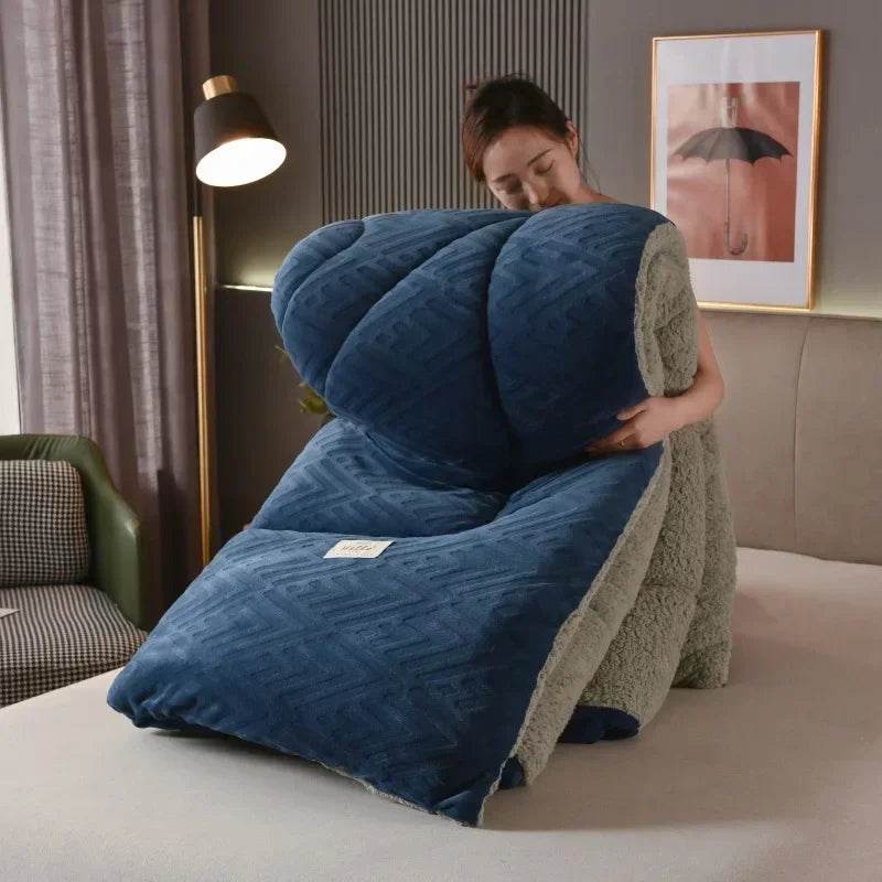 High Density Lamb Wool Soft Warm Blanket - Sleep Galleria