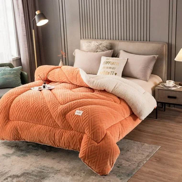 High Density Lamb Wool Soft Warm Blanket - Sleep Galleria
