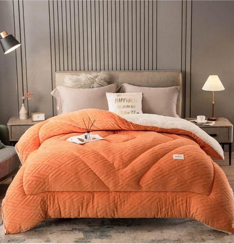 High Density Lamb Wool Soft Warm Blanket - Sleep Galleria