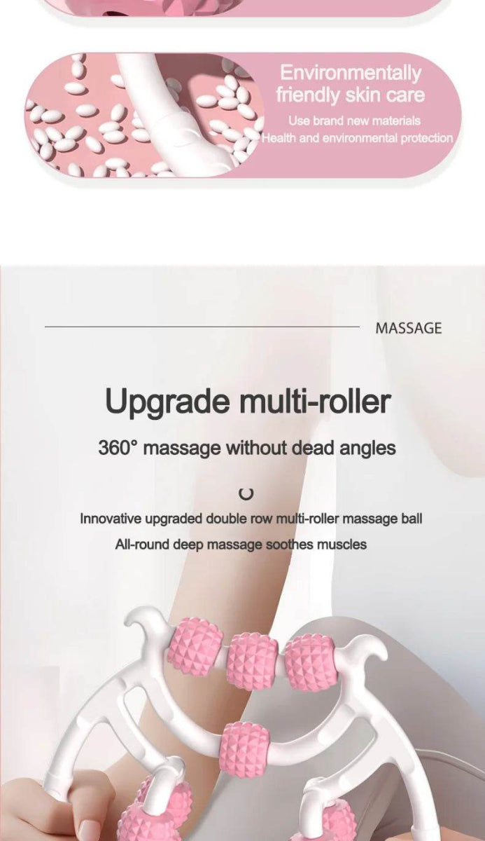 Leg Massage Roller With 360-Degree Rotating Rollers - Omega Lifestyles