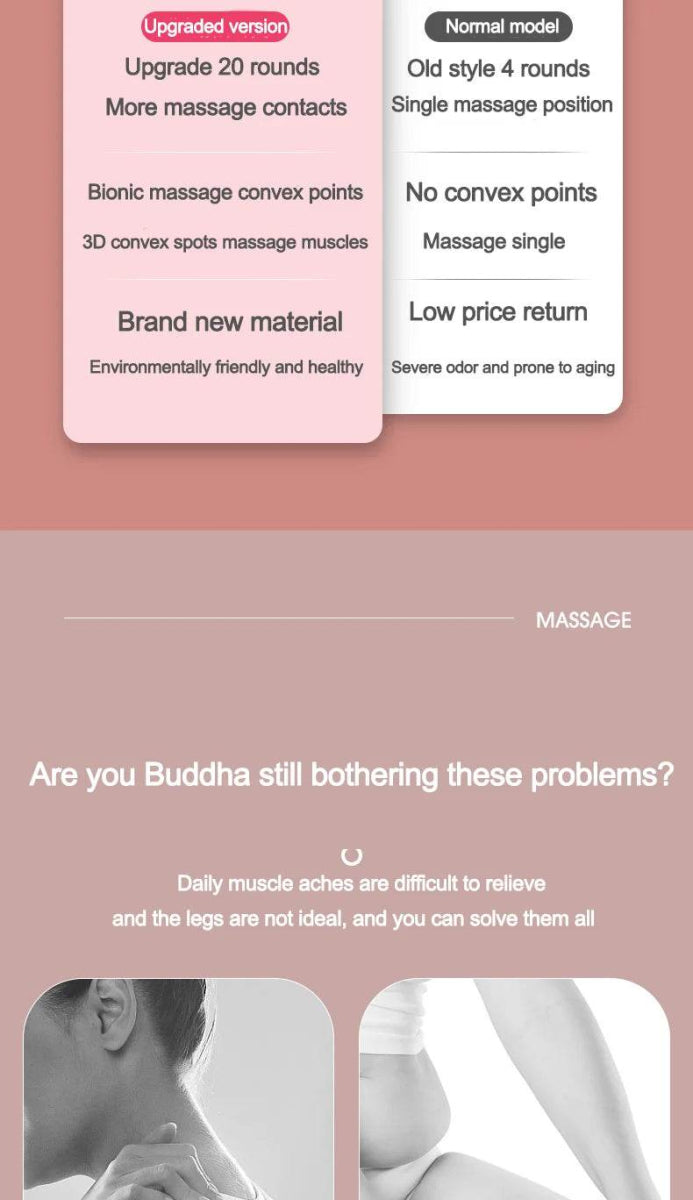 Leg Massage Roller With 360-Degree Rotating Rollers - Omega Lifestyles