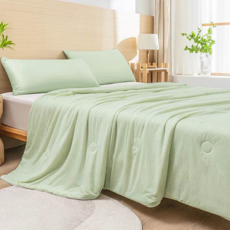 Lightweight Cooling Summer Blanket With Double-Sided Fabric - Sleep Galleria