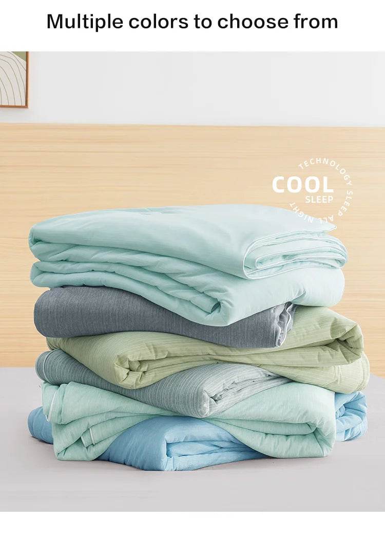 Lightweight Cooling Summer Blanket With Double-Sided Fabric - Sleep Galleria