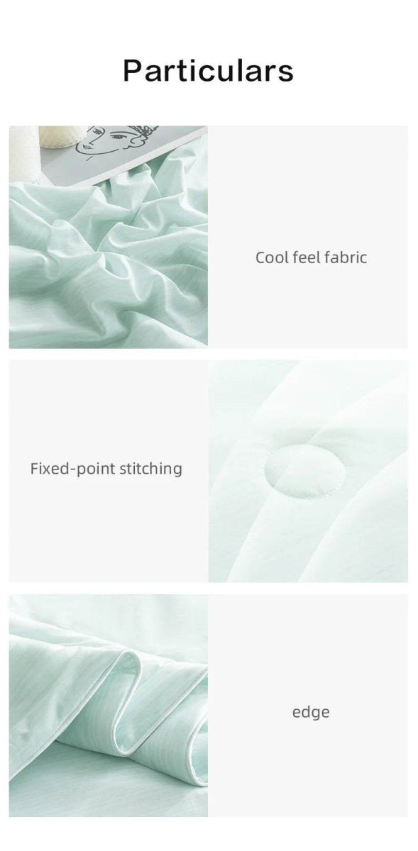 Lightweight Cooling Summer Blanket With Double-Sided Fabric - Sleep Galleria
