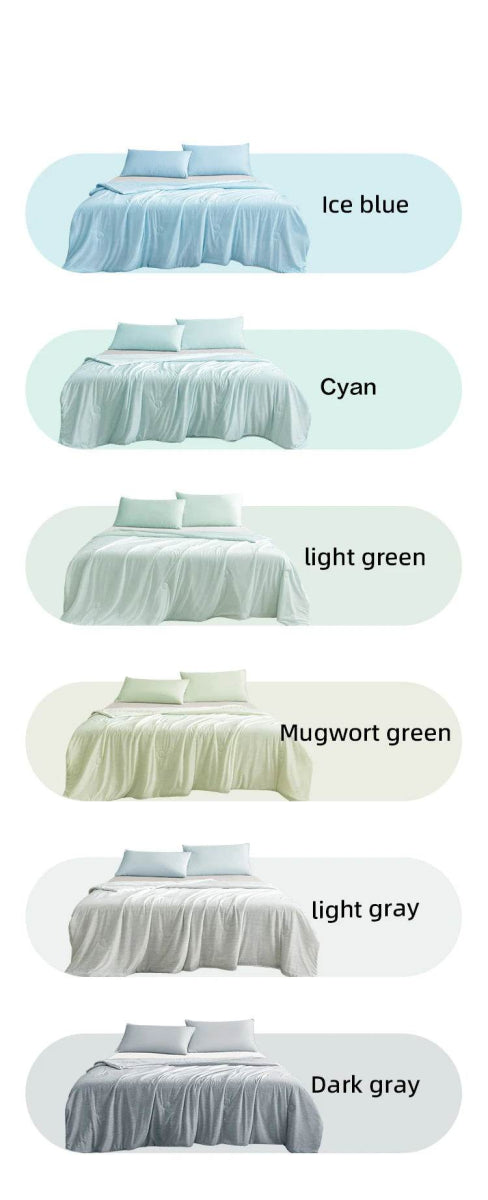 Lightweight Cooling Summer Blanket With Double-Sided Fabric - Sleep Galleria