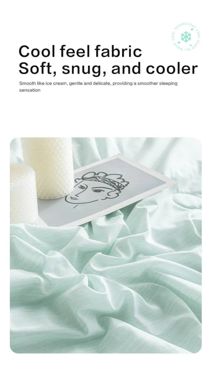 Lightweight Cooling Summer Blanket With Double-Sided Fabric - Sleep Galleria