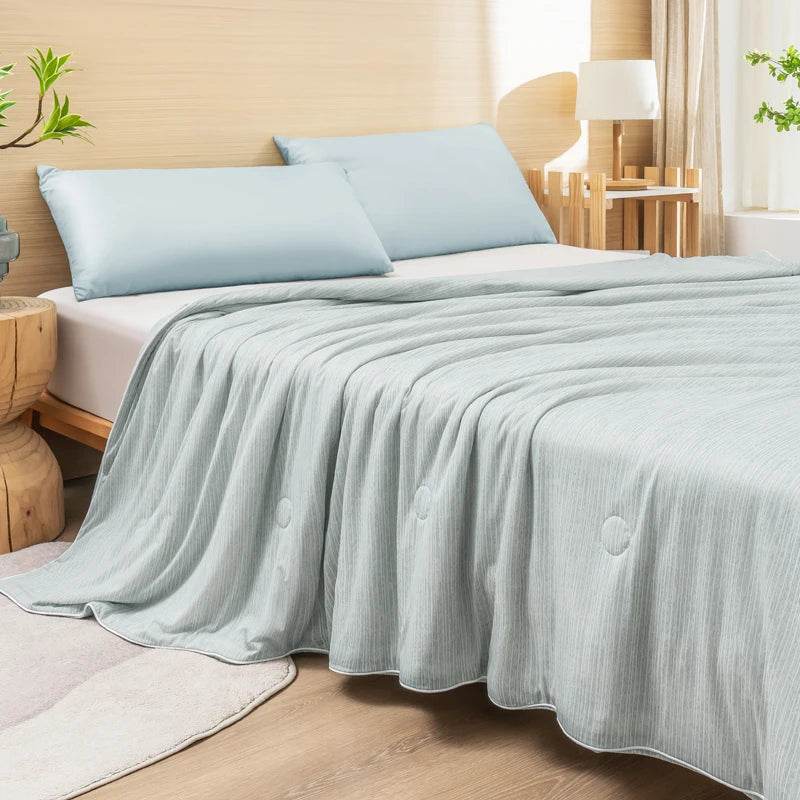 Lightweight Cooling Summer Blanket With Double-Sided Fabric - Sleep Galleria
