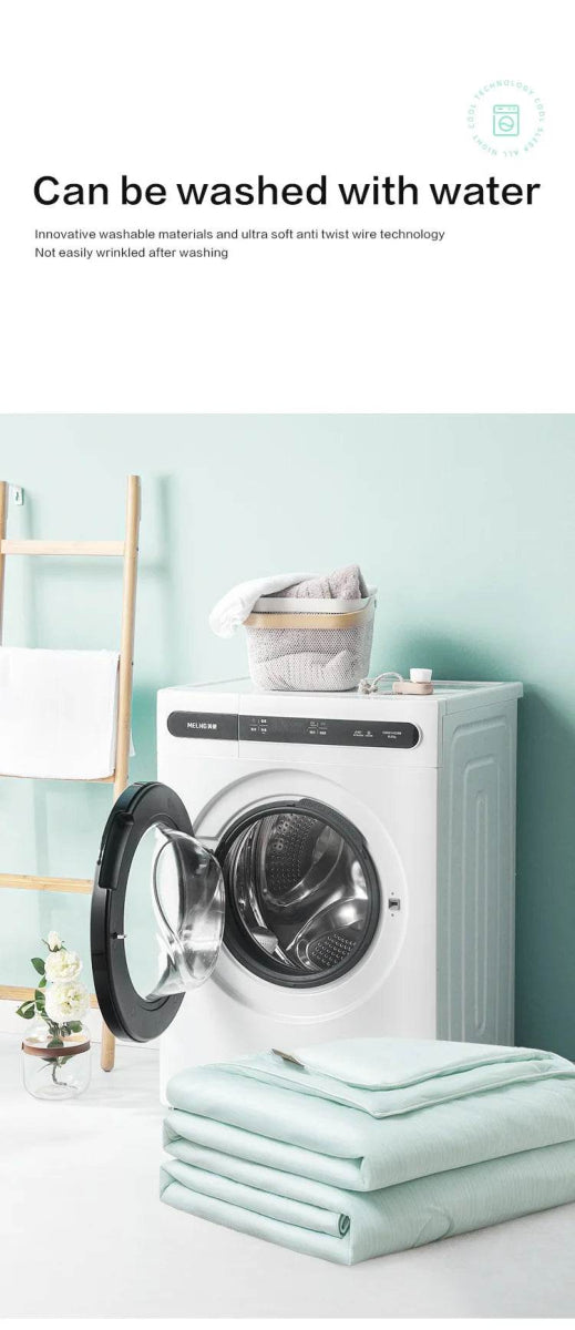 Lightweight Cooling Summer Blanket With Double-Sided Fabric - Sleep Galleria