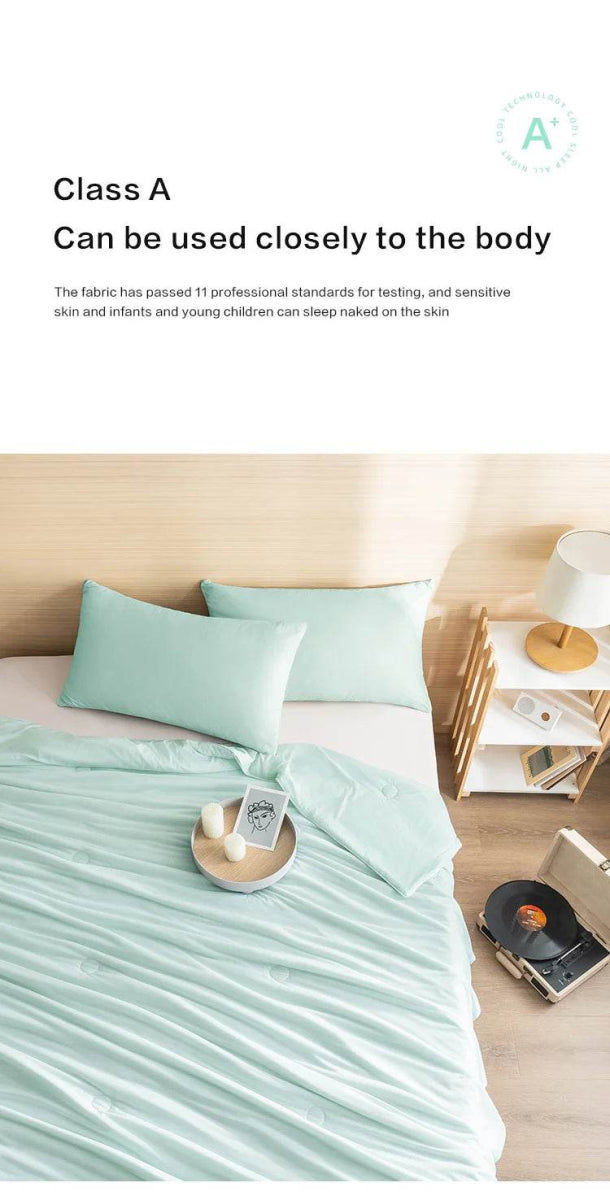 Lightweight Cooling Summer Blanket With Double-Sided Fabric - Sleep Galleria