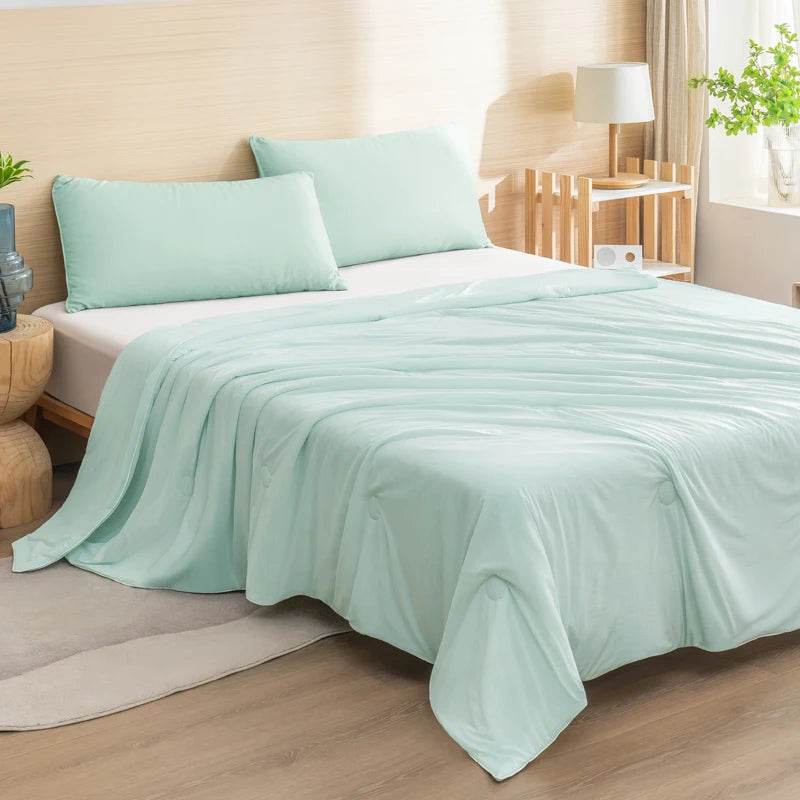 Lightweight Cooling Summer Blanket With Double-Sided Fabric - Sleep Galleria
