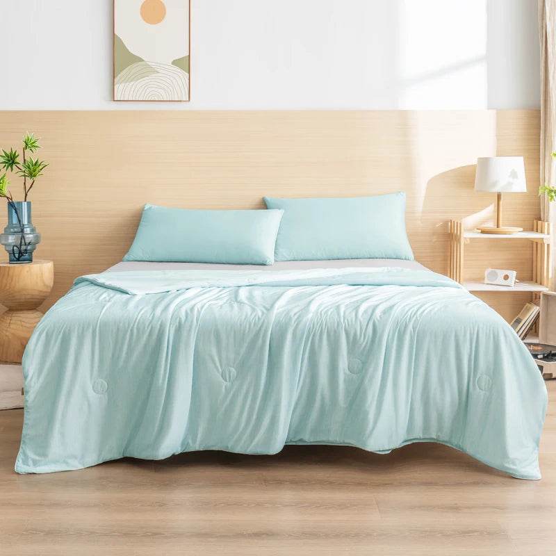 Lightweight Cooling Summer Blanket With Double-Sided Fabric - Sleep Galleria