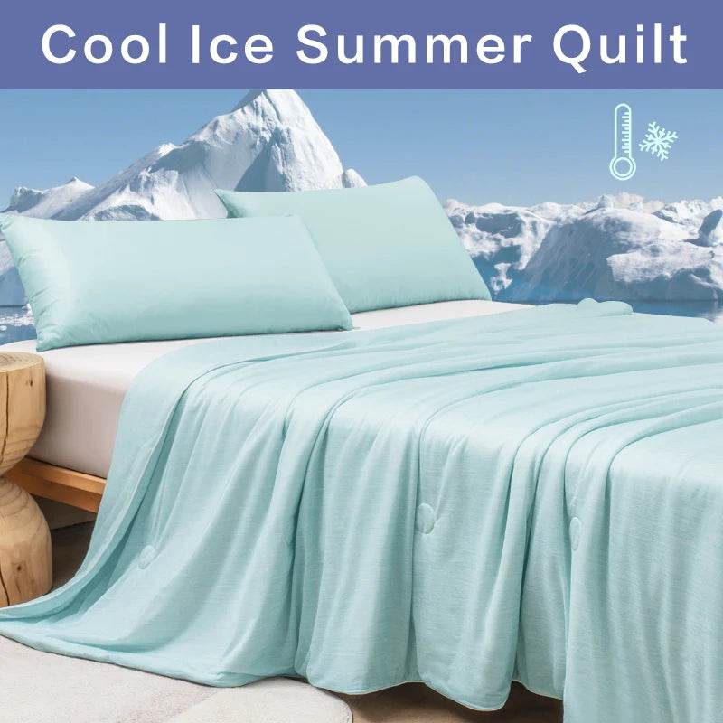 Lightweight Cooling Summer Blanket With Double-Sided Fabric - Sleep Galleria