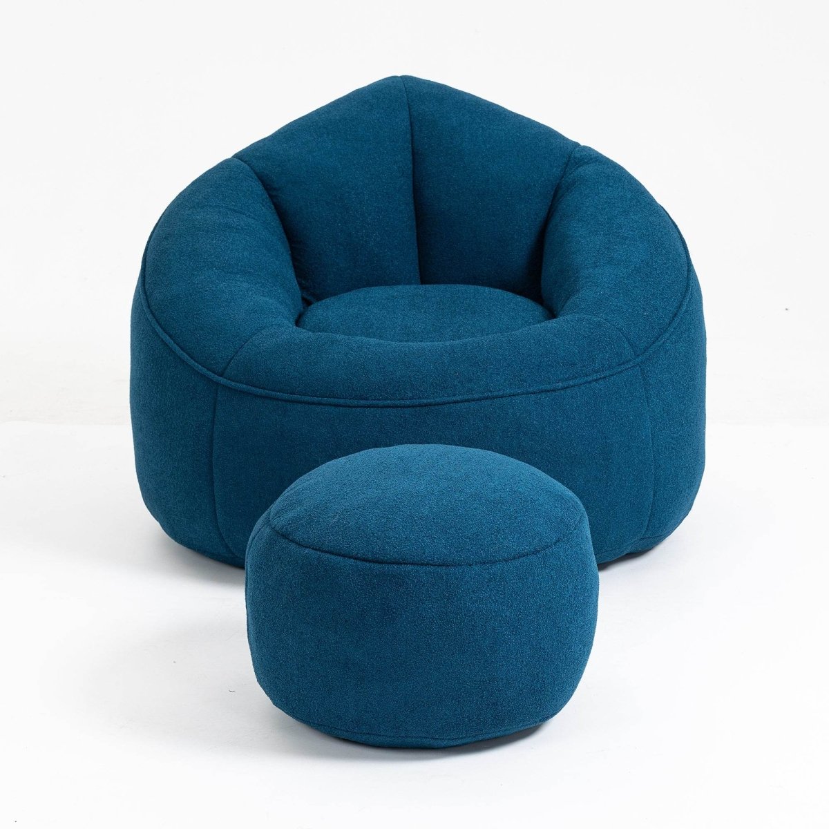 Microfiber Foam Filled Bean Bag Chair - Sleep Galleria