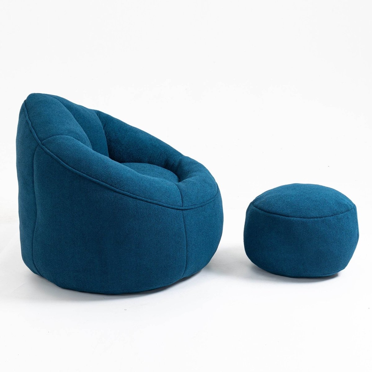 Microfiber Foam Filled Bean Bag Chair - Sleep Galleria
