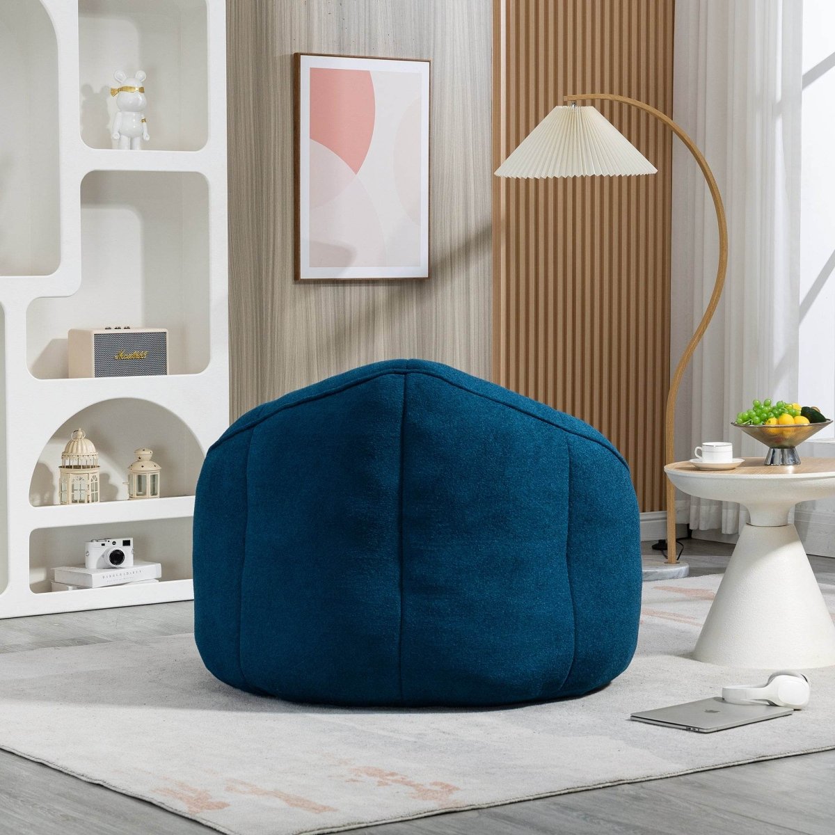 Microfiber Foam Filled Bean Bag Chair - Sleep Galleria