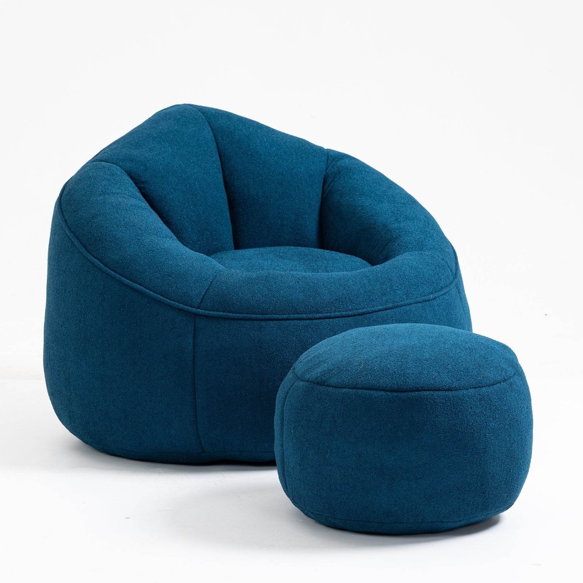 Microfiber Foam Filled Bean Bag Chair - Sleep Galleria