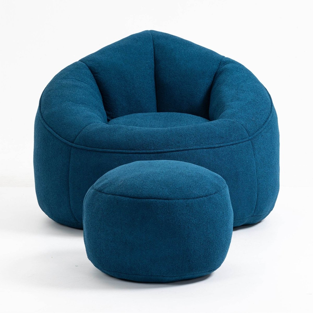 Microfiber Foam Filled Bean Bag Chair - Sleep Galleria