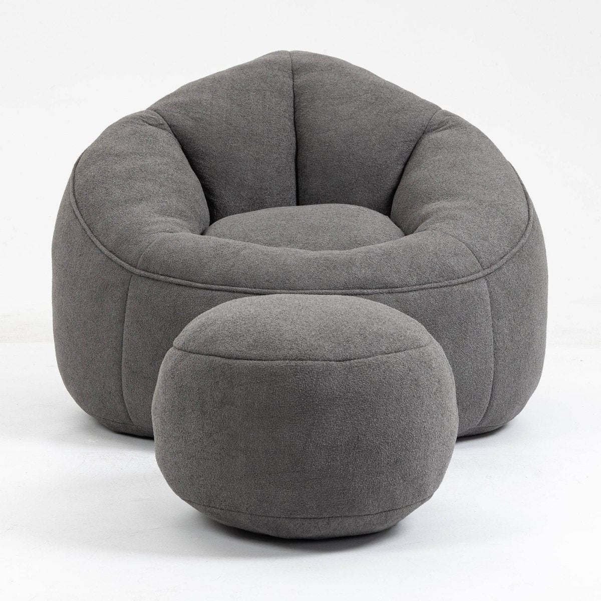 Microfiber Foam Filled Bedding Bean Bag Chair - Sleep Galleria