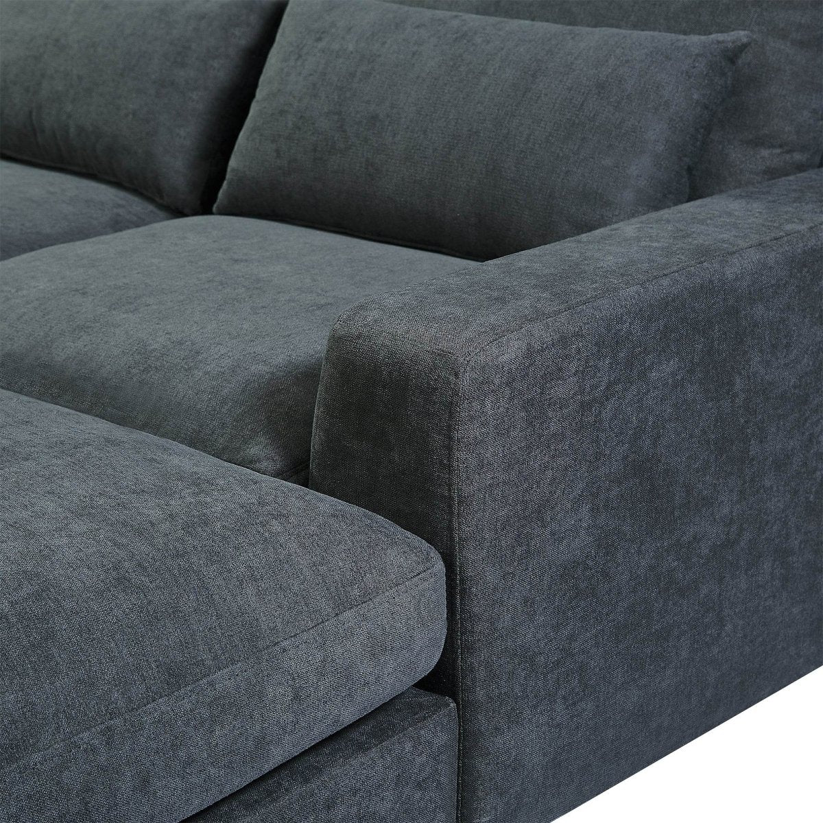 Modern Feather Filled Sectional Sofa - Sleep Galleria