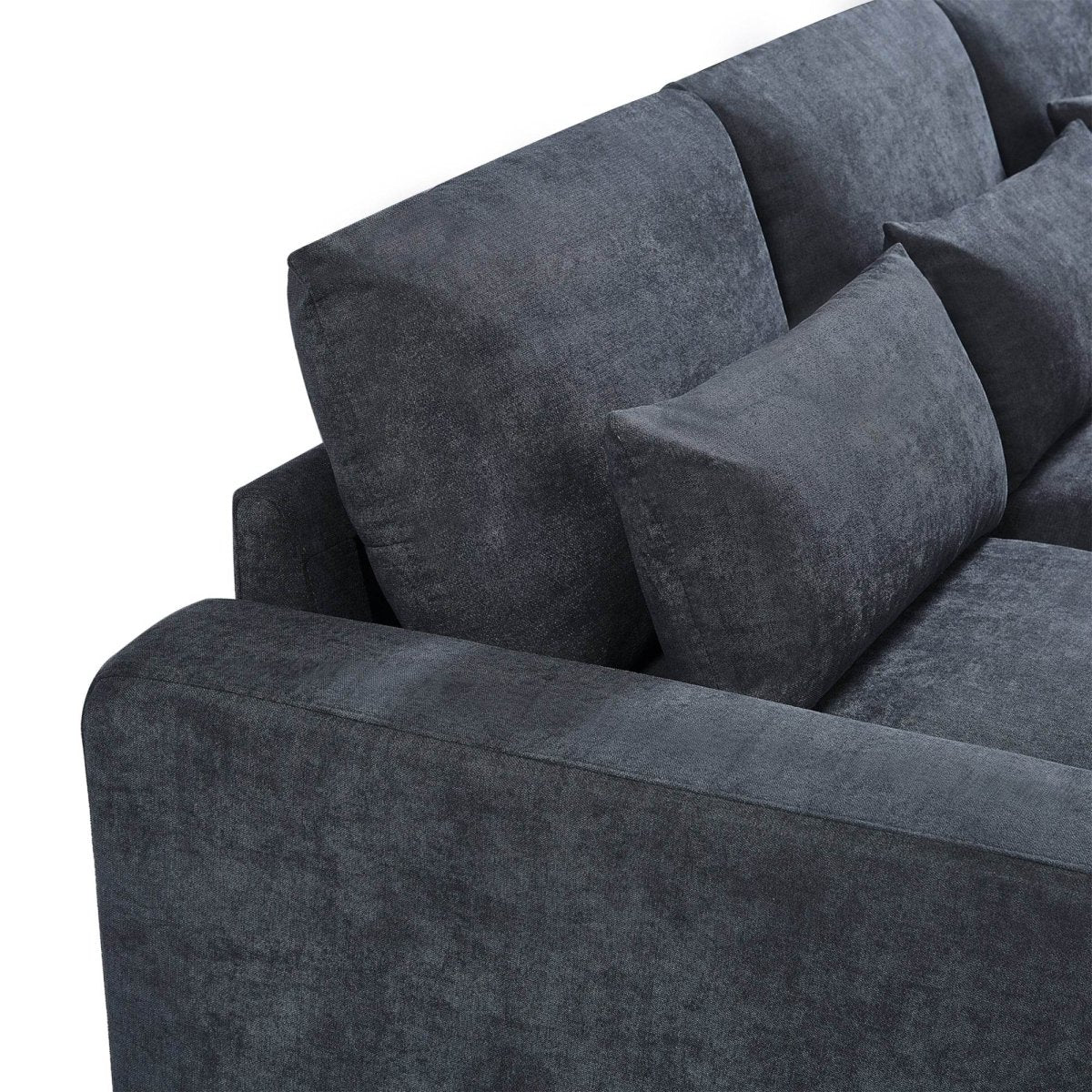 Modern Feather Filled Sectional Sofa - Sleep Galleria