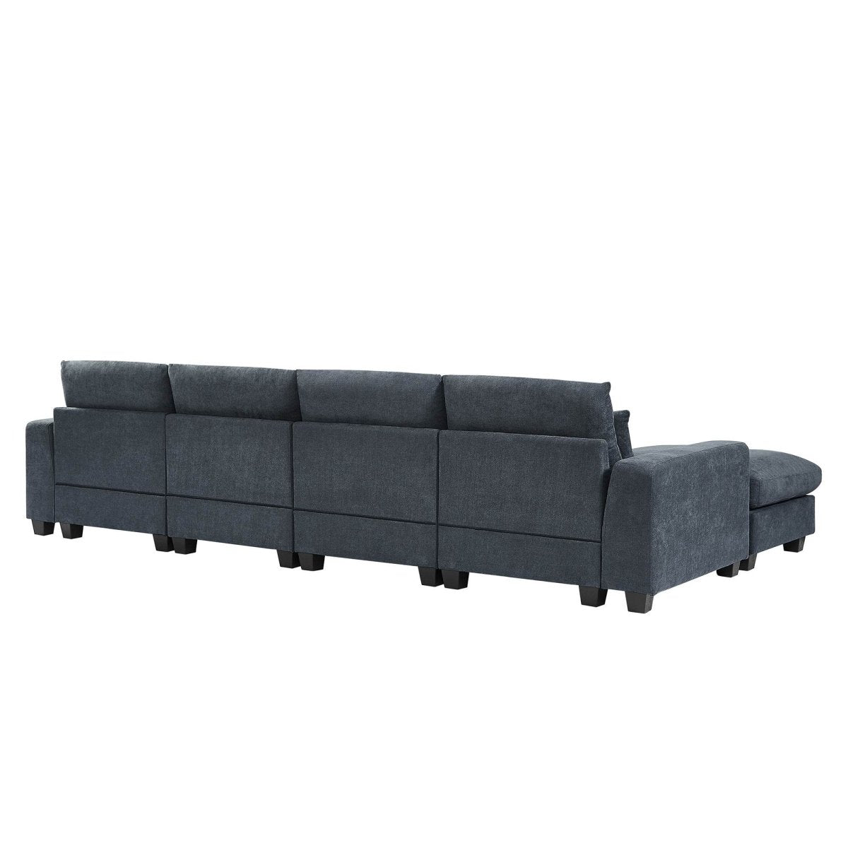 Modern Feather Filled Sectional Sofa - Sleep Galleria