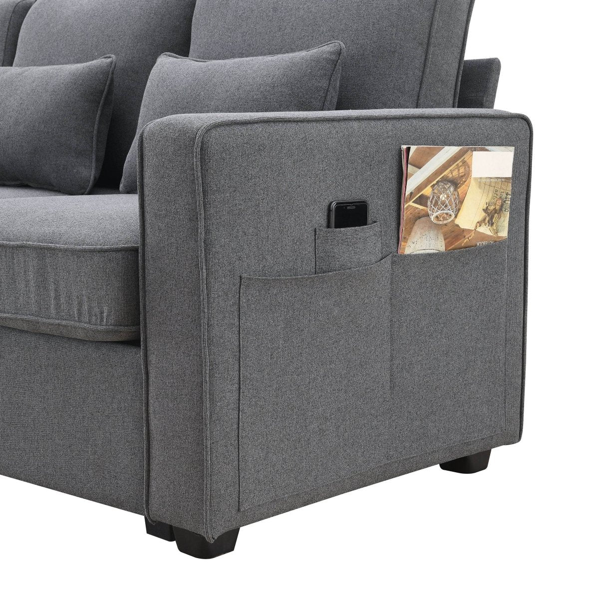 Modern Multifunctional Upholstered Sofa - Omega Lifestyles