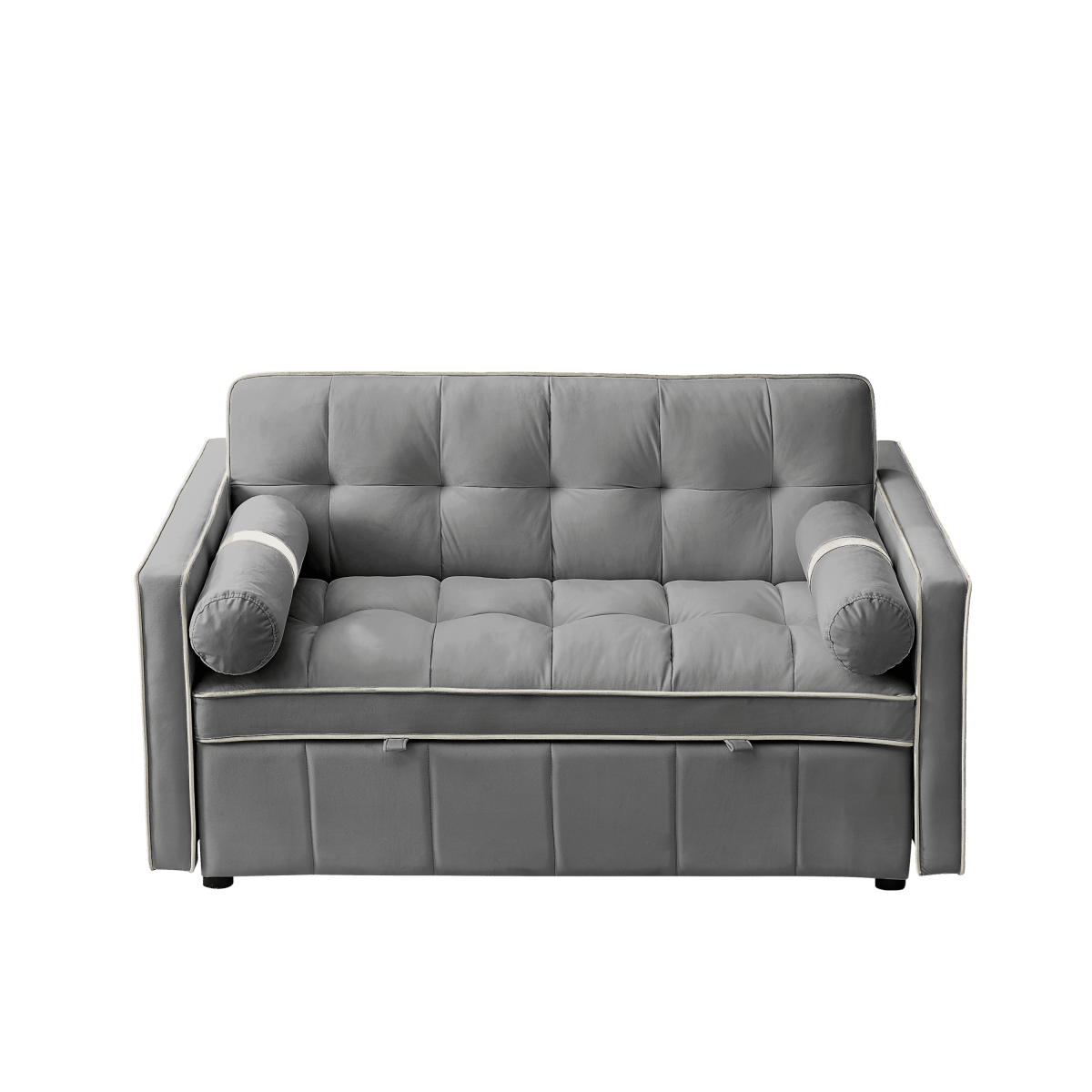 Multifunctional Velvet Pull-Out Sofa Bed - Sleep Galleria