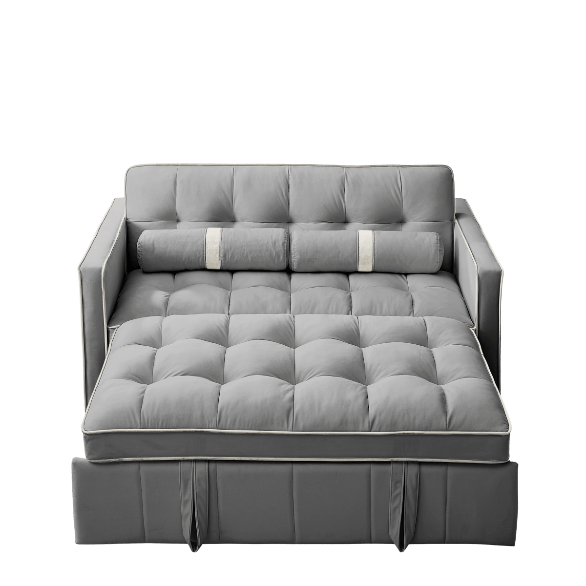 Multifunctional Velvet Pull-Out Sofa Bed - Sleep Galleria