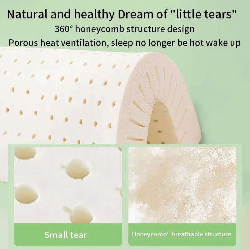 Natural Thai Latex Memory Foam Cervical Pillow - Sleep Galleria